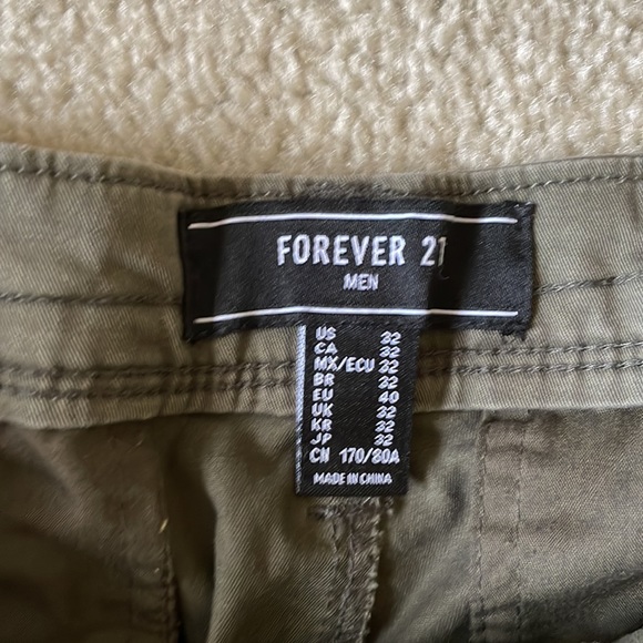 Forever 21 Olive Green Shorts - Picture 4 of 5